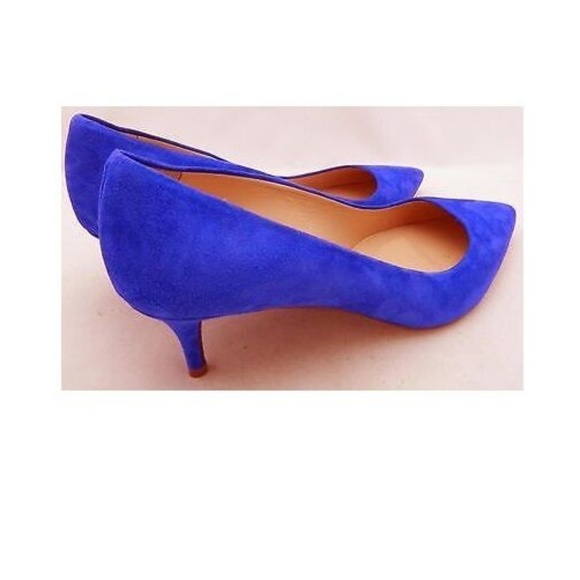 JCREW bulci suede kitten heels - Picture 2 of 3